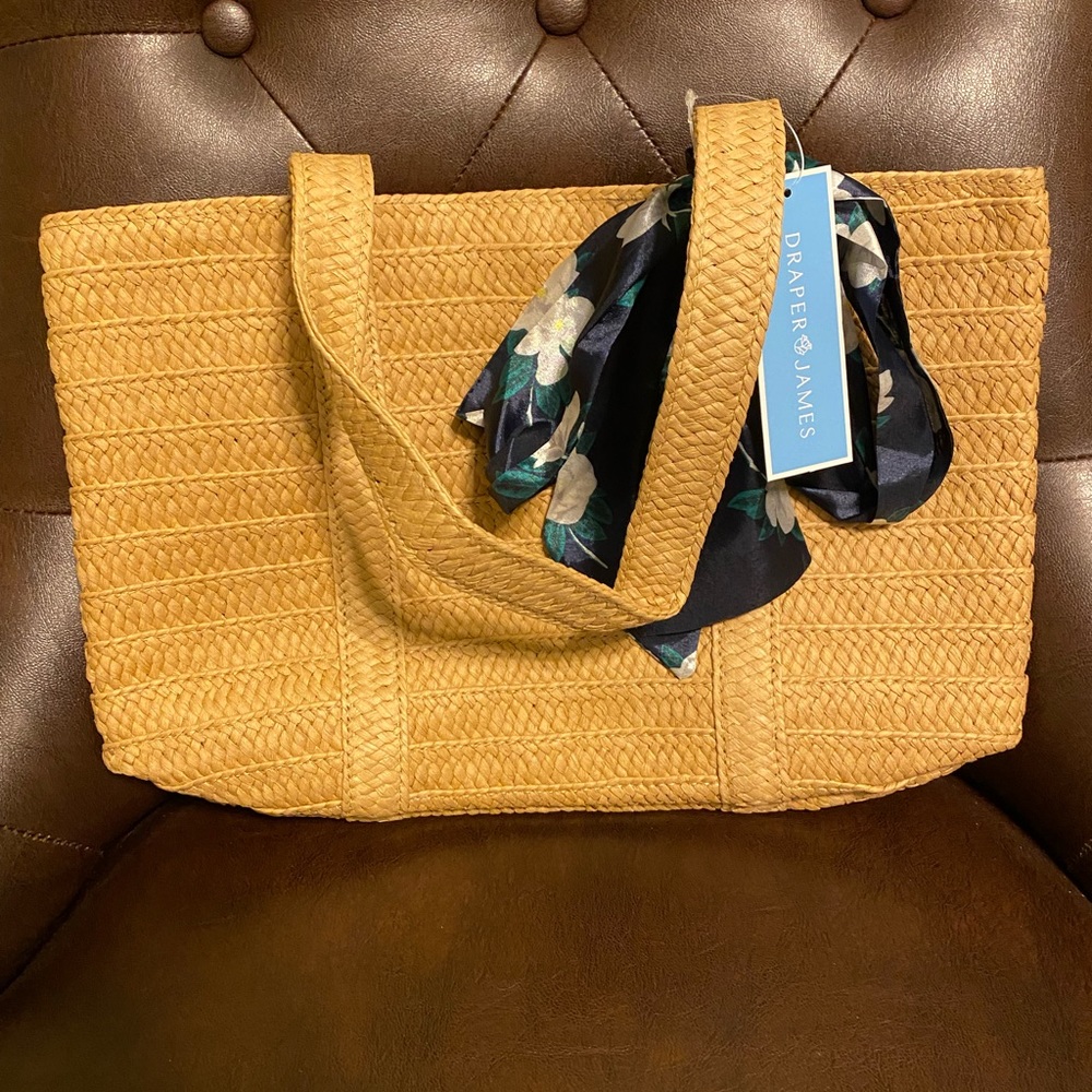 Draper James Straw Tote
